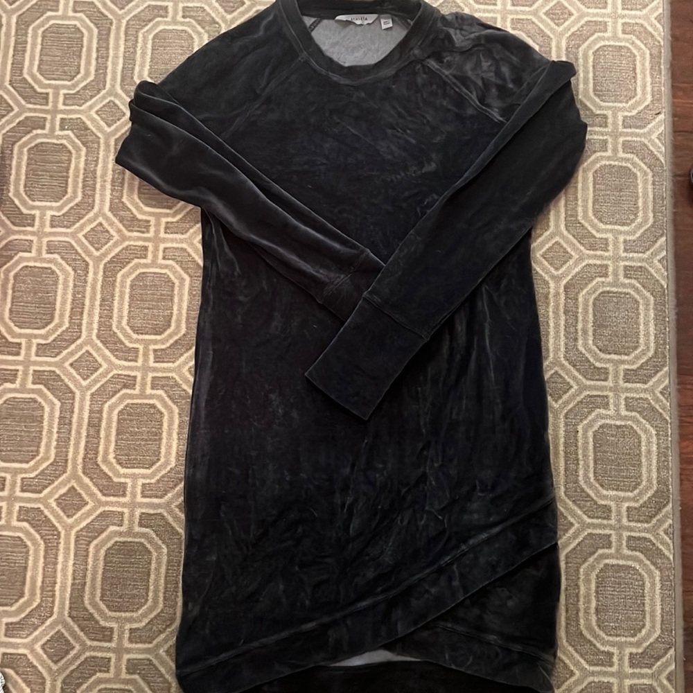 Athleta velour dress size XS